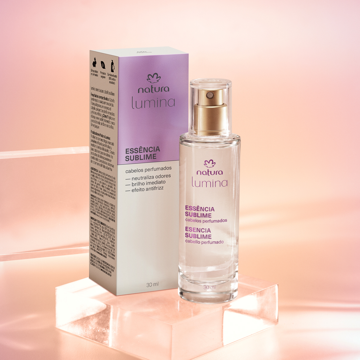 Essência Sublime Lumina - Perfume para cabelos 30ml - Imagem 2