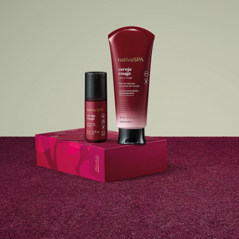 Kit Presente Dia dos Namorados Nativa Spa Cereja Rouge (2 itens) - Imagem 2