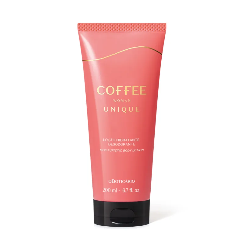 Kit Coffee Woman Unique: Desodorante Colônia 100ml + Loção Corporal 200ml - Imagem 2