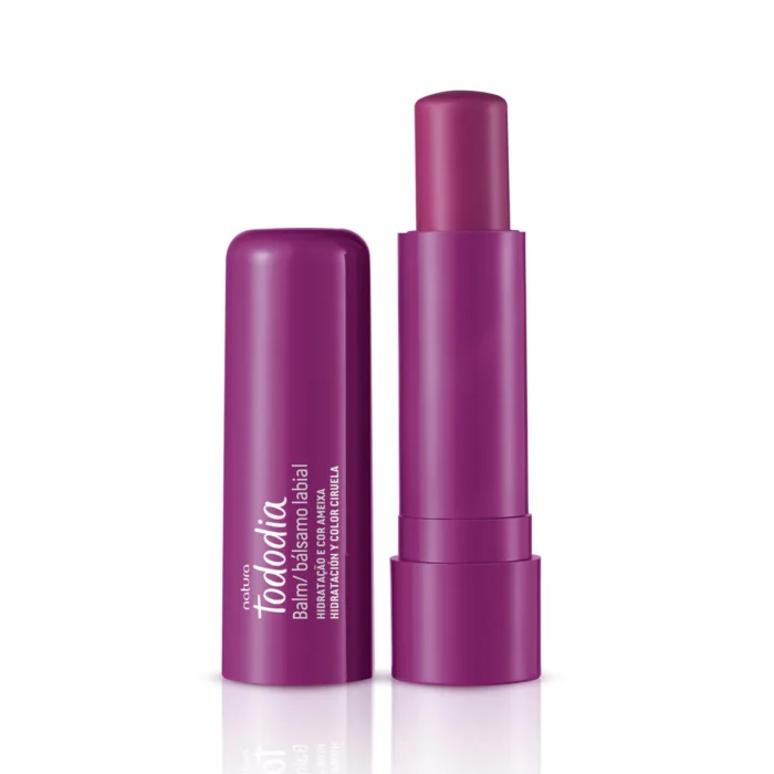 Balm Labial Tododia Cor Ameixa