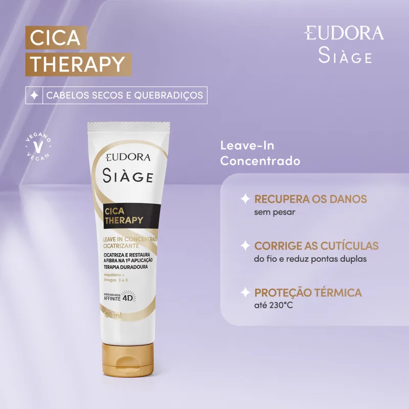 Leave-In Concentrado Cicatrizante Siàge Cica Therapy 100ml - Imagem 2
