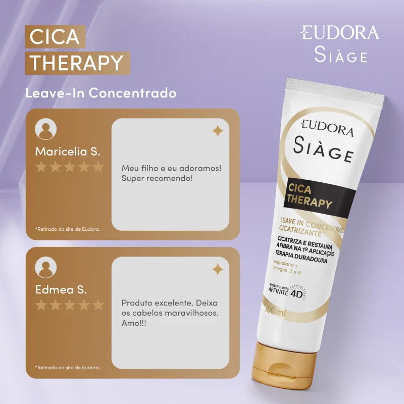 Leave-In Concentrado Cicatrizante Siàge Cica Therapy 100ml - Imagem 3