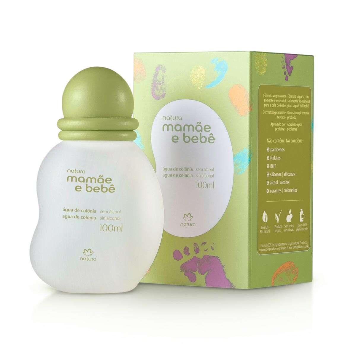 Colônia Mamãe E Bebe Tradicional Vegano - 100ml - Imagem 2