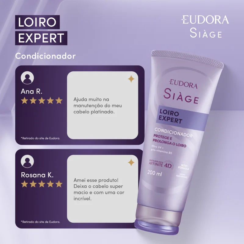 Condicionador Siàge Loiro Expert 200ml - Imagem 2