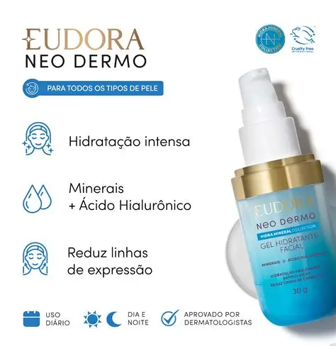 Gel Hidratante Facial Neo Dermo Hidra Mineral Collection 30g - Imagem 2