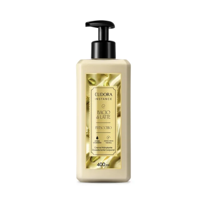 Creme Hidratante Corporal Instance Bacio di Latte Pistacchio 400ml