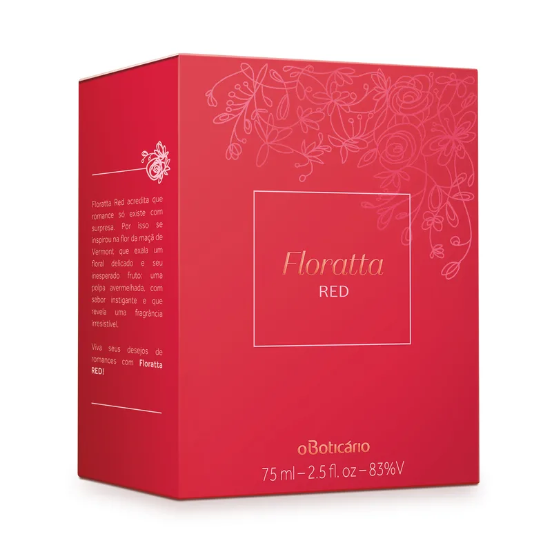 Floratta Red Desodorante Colônia 75ml - Imagem 2