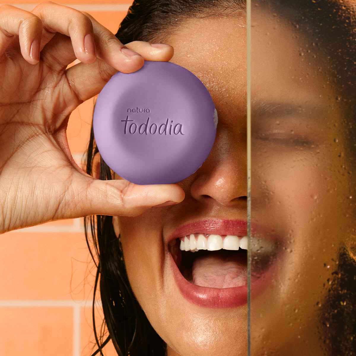 Sabonete em Barra Puro Vegetal Tododia Amora e Flor de Pêssego 5x90g - Imagem 2