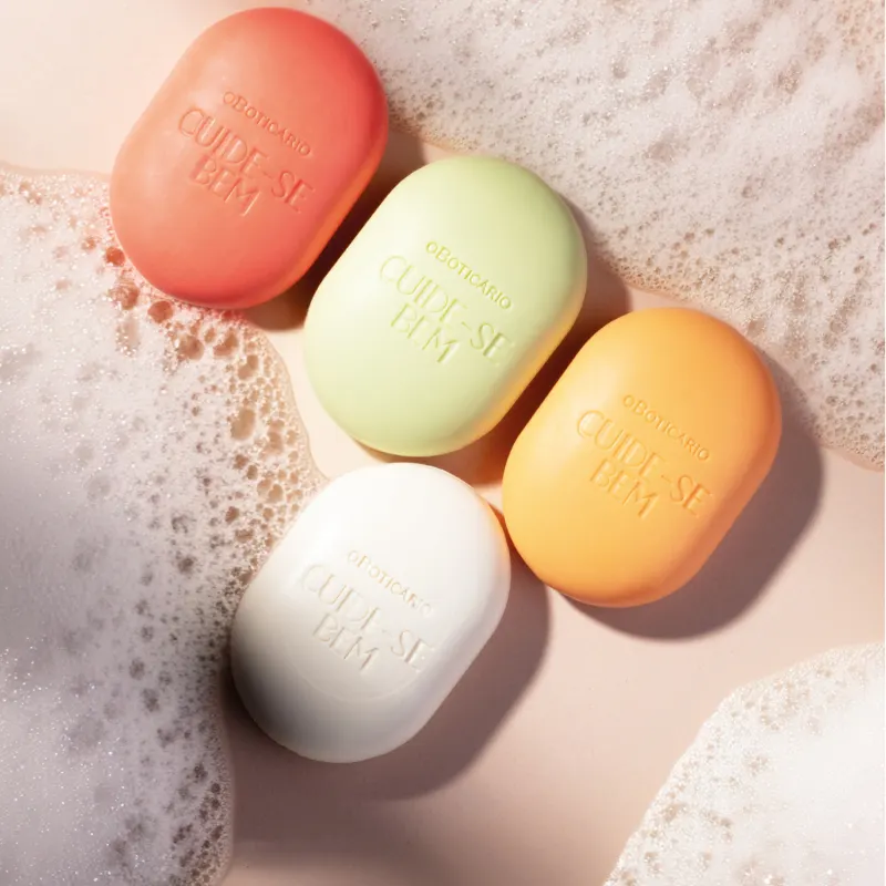 Sabonetes em Barra Sortidos Cuide-se Bem Feira 4x80g - Imagem 2