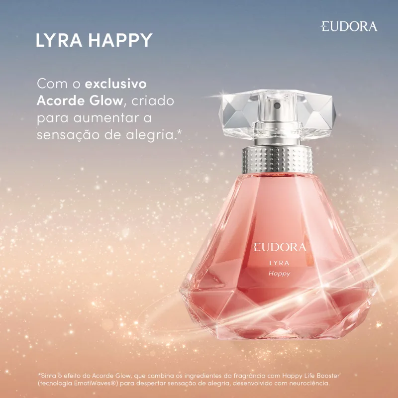 Lyra Happy Desodorante Colônia 75ml - Imagem 2