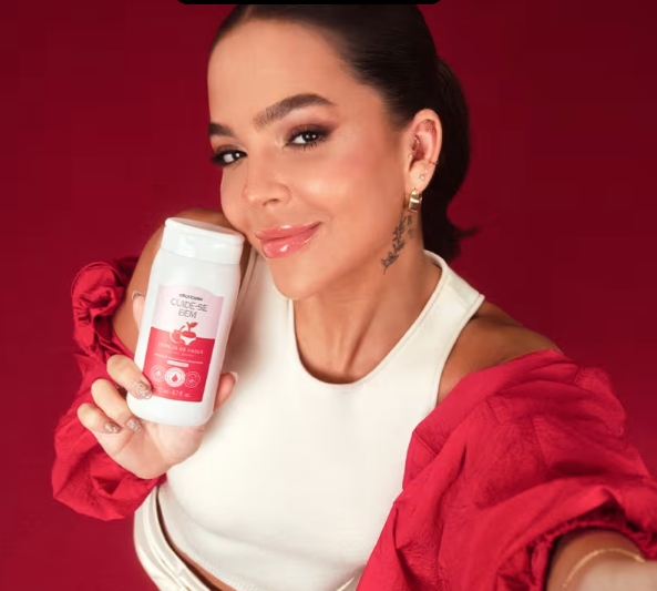 Sabonete Líquido Anti-Oleosidade Corpo E Rosto Cuide-se Bem Cereja De Fases 200ml - Imagem 2