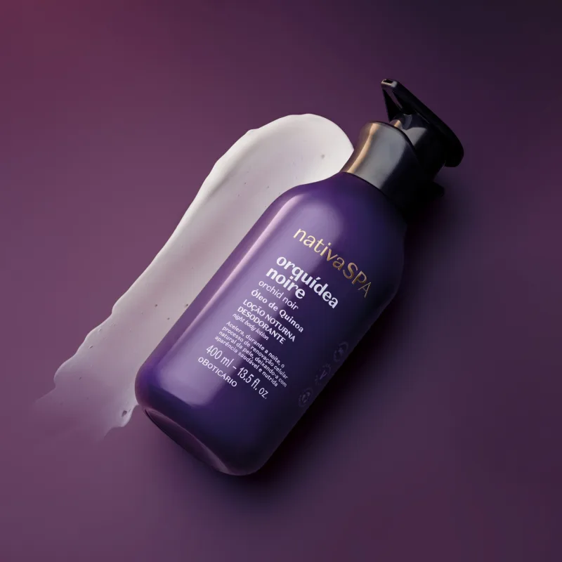 Loção Noturna Desodorante Corporal Nativa SPA Orquídea Noire 400ml - Imagem 2