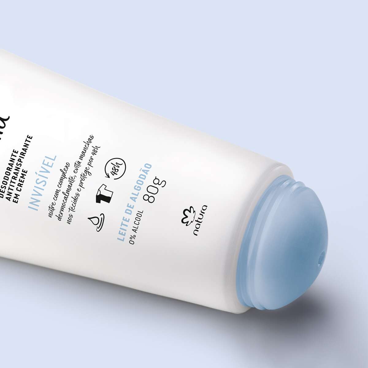 Desodorante Antitranspirante em Creme Tododia Leite de ALgodão 80g - Imagem 2