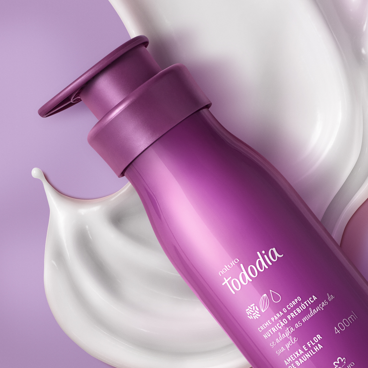 Hidratante Corporal TodoDia Ameixa e Flor de Baunilha 400ml - Imagem 2