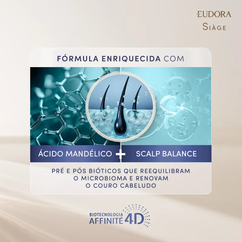 Combo Siàge Scalp Rebalance: Shampoo 280ml + Condicionador 280ml - Imagem 2
