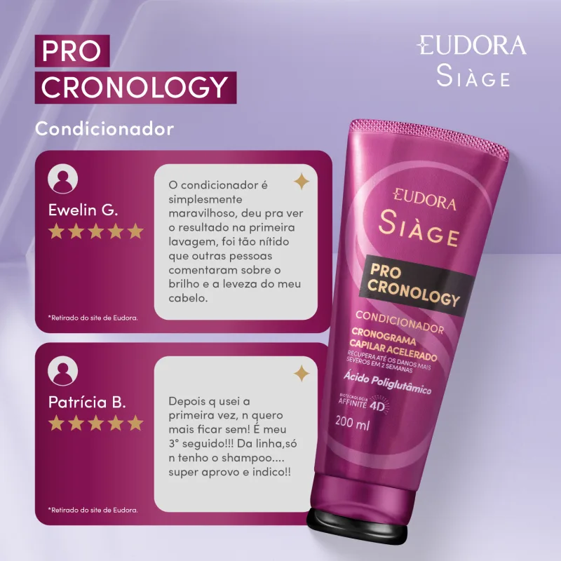 Condicionador Siàge Pro Cronology 200ml - Imagem 2