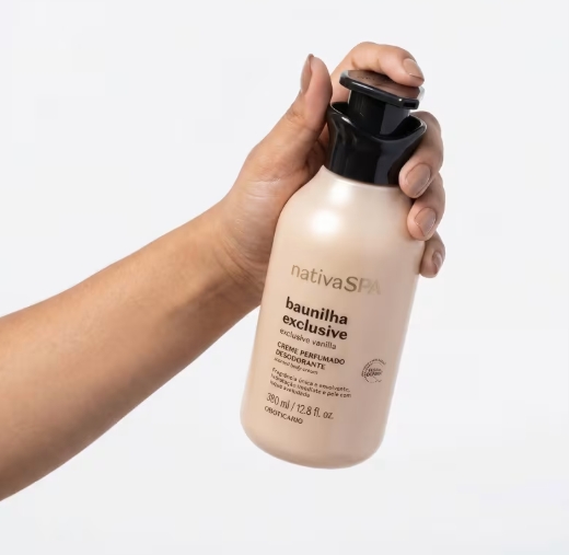 Creme Perfumado Corporal Baunilha Exclusive 380ml - Imagem 2