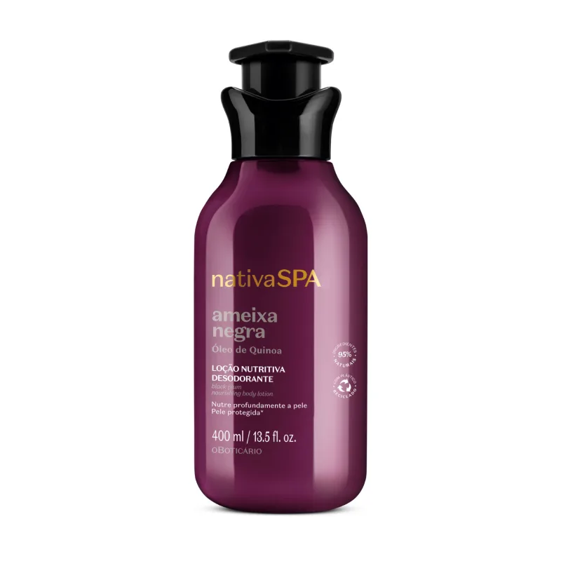 Combo Nativa Spa Ameixa Negra: Loção Corporal 400ml + Refil 350ml - Imagem 2