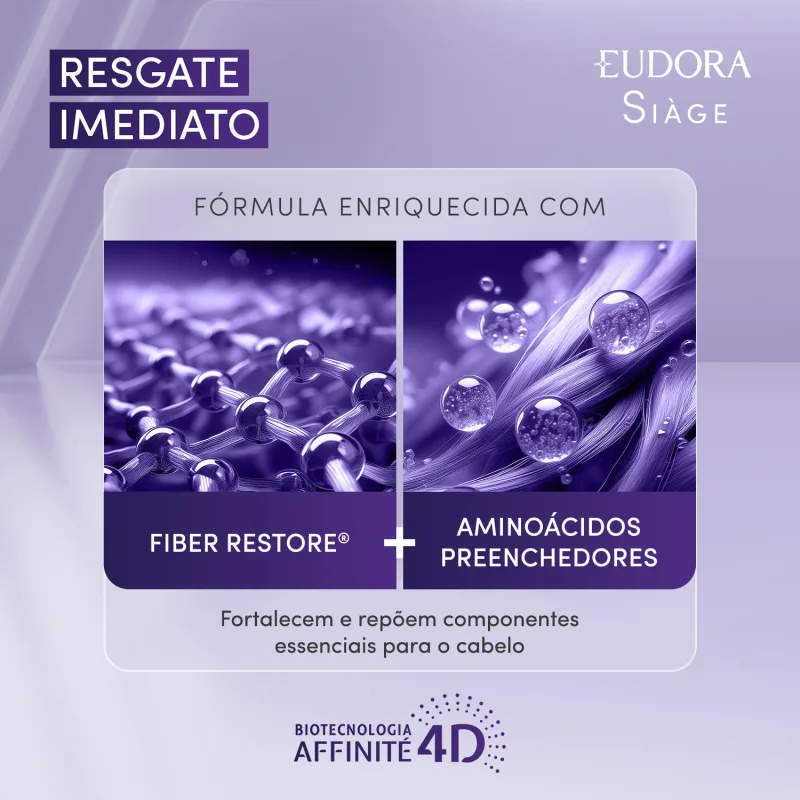 Shampoo Siàge Resgate Imediato 250ml - Imagem 4