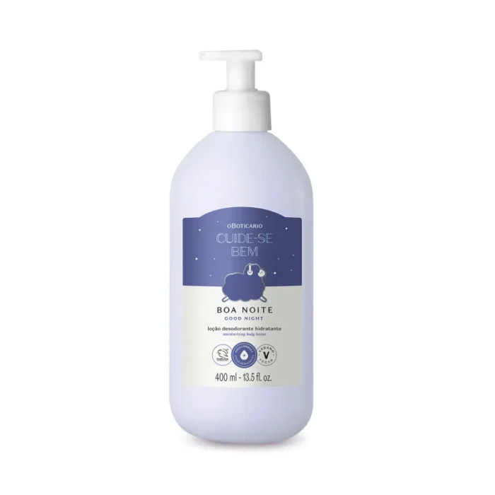 Loção Desodorante Hidratante Corporal Cuide-se Bem Boa Noite 400ml