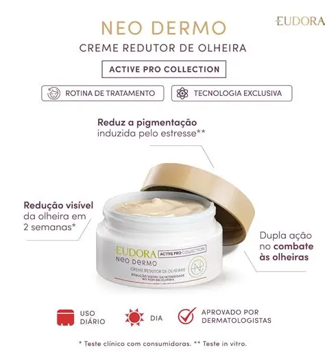 Creme Redutor de Olheiras Neo Dermo 12g - Imagem 2