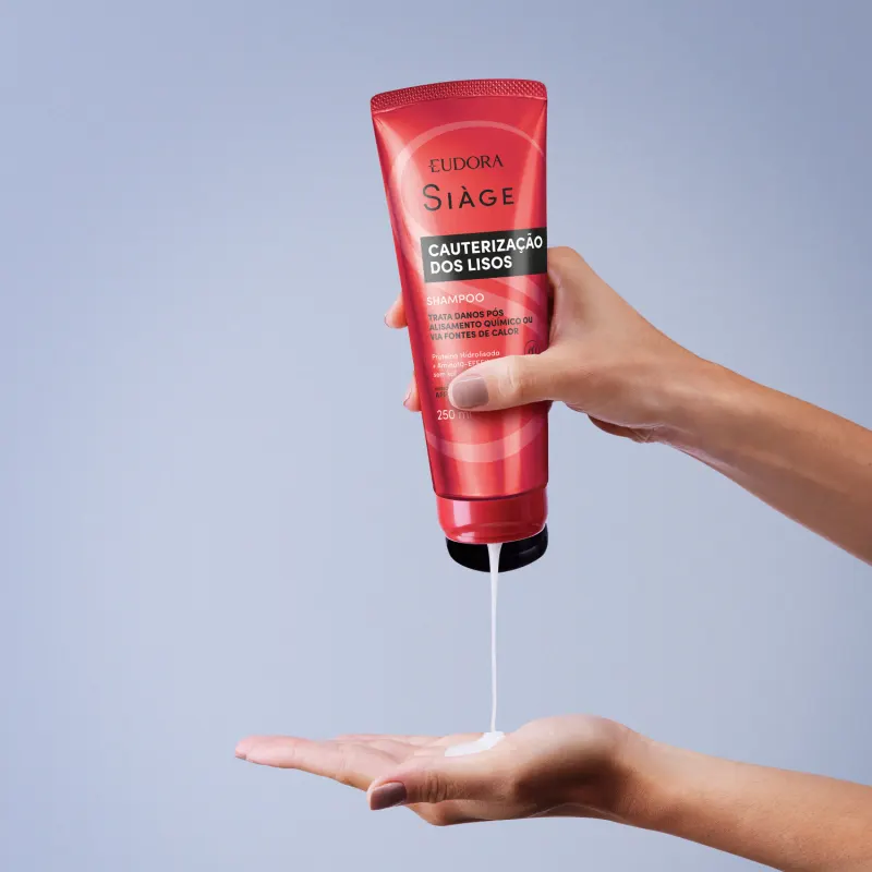 Combo Siàge Cauterização dos Lisos: Shampoo 250ml + Condicionador 200ml - Imagem 3