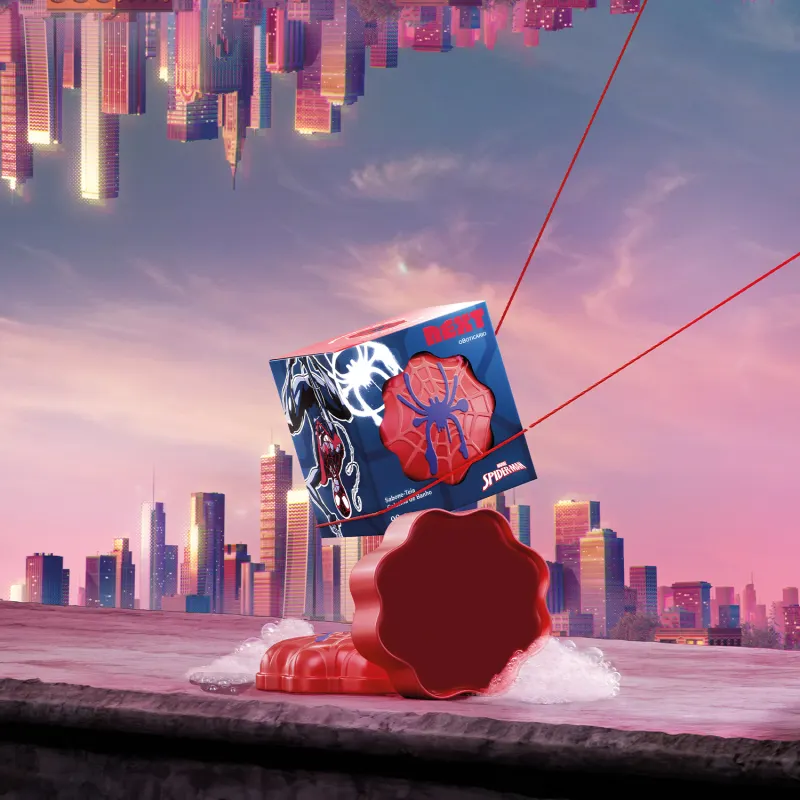 Sabonete-Teia Gelatina de Banho Next Spider Man 90g - Imagem 2