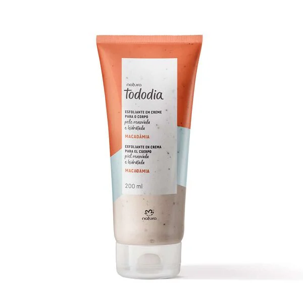 Esfoliante em Creme para o Corpo Tododia Macadâmia 200 ml - Imagem 2