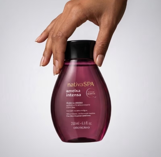 Óleo Glorioso Hidratante Corporal Nativa Spa Ameixa Intensa 200ml - Imagem 2