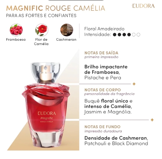 Magnific Rouge Camélia Colônia 75ml - Imagem 2