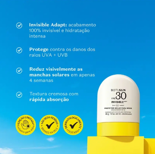 Protetor Solar Para As Mãos FPS 30 45g - Imagem 2