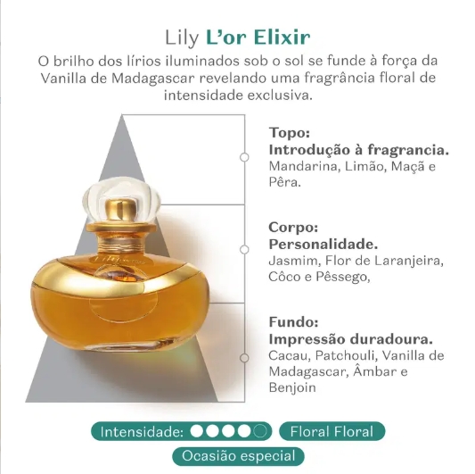 L’Or Elixir Eau De Parfum 75ml - Imagem 3